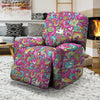 Pink Hippie Psychedelic Recliner Cover-grizzshop