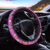 Pink Hippie Steering Wheel Cover-grizzshop