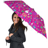 Pink Hippie Umbrella-grizzshop