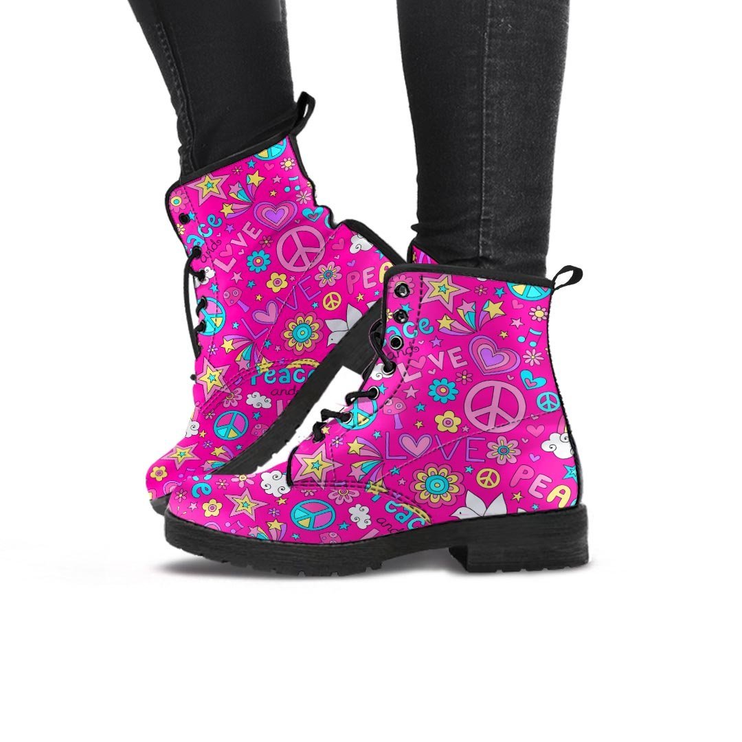 Pink Hippie Women's Boots-grizzshop