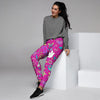 Pink Hippie Women's Joggers-grizzshop