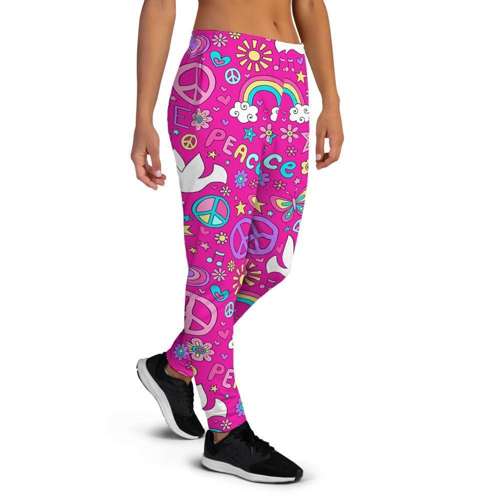 Pink Hippie Women's Joggers-grizzshop