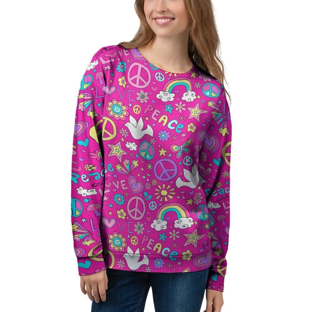 Pink Hippie Women's Sweatshirt-grizzshop