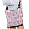 Pink Hot Air Balloon Pattern Print Crossbody Bags-grizzshop