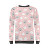 Pink Koala Pattern Print Women's Sweatshirt-grizzshop