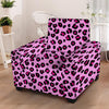 Pink Leopard Armchair Cover-grizzshop