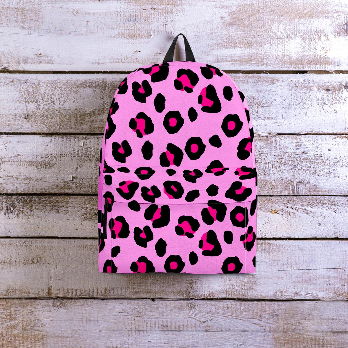 Pink Leopard Backpack-grizzshop