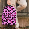 Pink Leopard Backpack-grizzshop