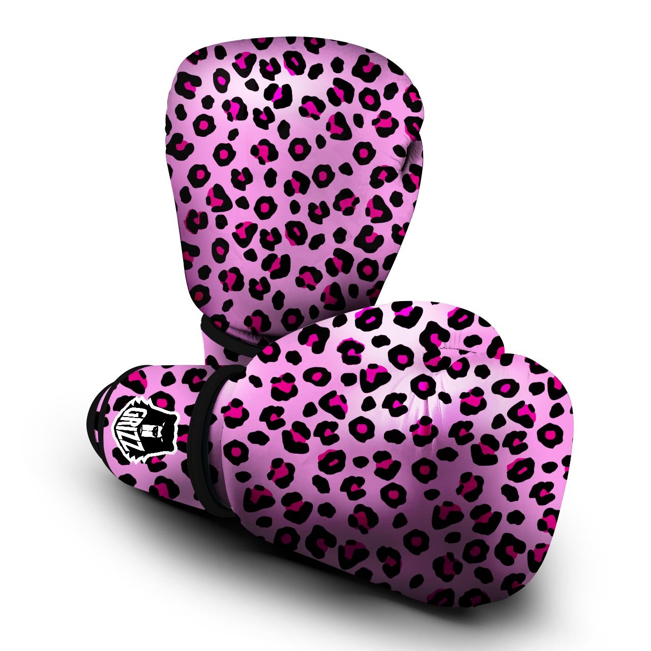 Pink Leopard Boxing Gloves-grizzshop