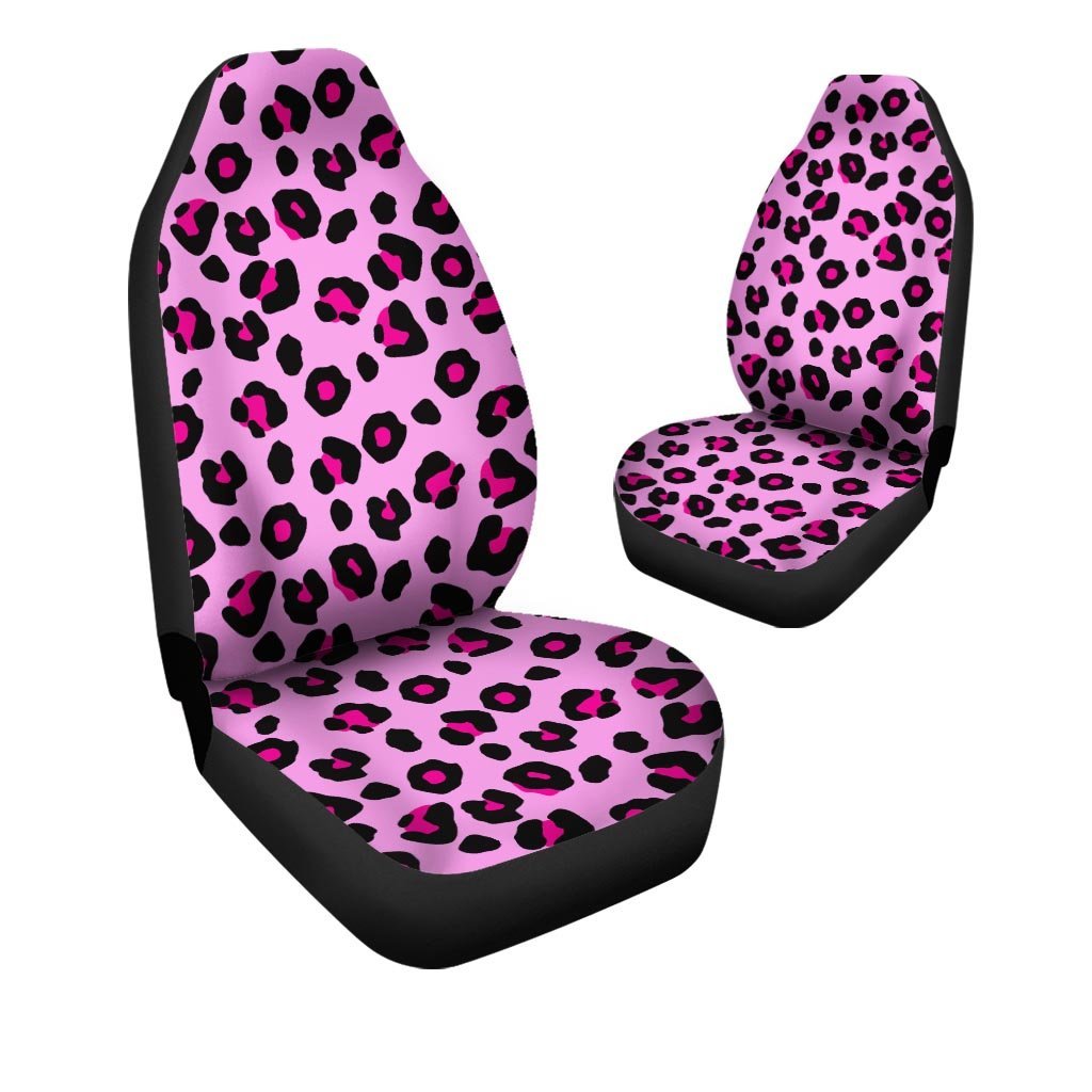 Pink Leopard Car Seat Covers-grizzshop