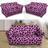 Pink Leopard Loveseat Cover-grizzshop