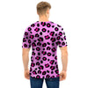 Pink Leopard Men T Shirt-grizzshop