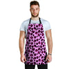 Pink Leopard Men's Apron-grizzshop