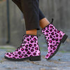 Pink Leopard Men's Boots-grizzshop