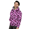 Pink Leopard Men's Hoodie-grizzshop