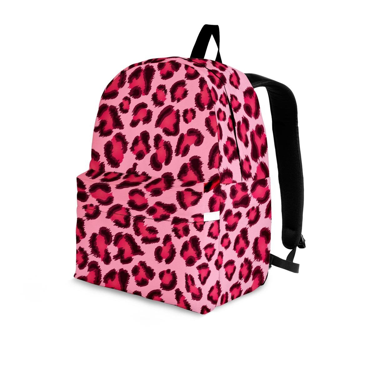 Pink Leopard Print Backpack-grizzshop