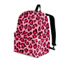 Pink Leopard Print Backpack-grizzshop