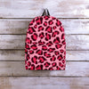 Pink Leopard Print Backpack-grizzshop