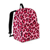 Pink Leopard Print Backpack-grizzshop