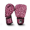 Pink Leopard Print Boxing Gloves-grizzshop