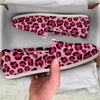 Pink Leopard Print Canvas Shoes-grizzshop