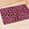 Pink Leopard Print Door Mat-grizzshop