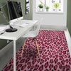 Pink Leopard Print Floor Mat-grizzshop