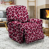 Pink Leopard Print Recliner Cover-grizzshop