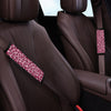 Pink Leopard Print Seat Belt Cover-grizzshop