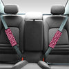 Pink Leopard Print Seat Belt Cover-grizzshop