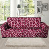 Pink Leopard Print Sofa Cover-grizzshop