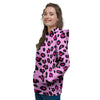 Pink Leopard Women's Hoodie-grizzshop