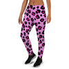 Pink Leopard Women's Joggers-grizzshop