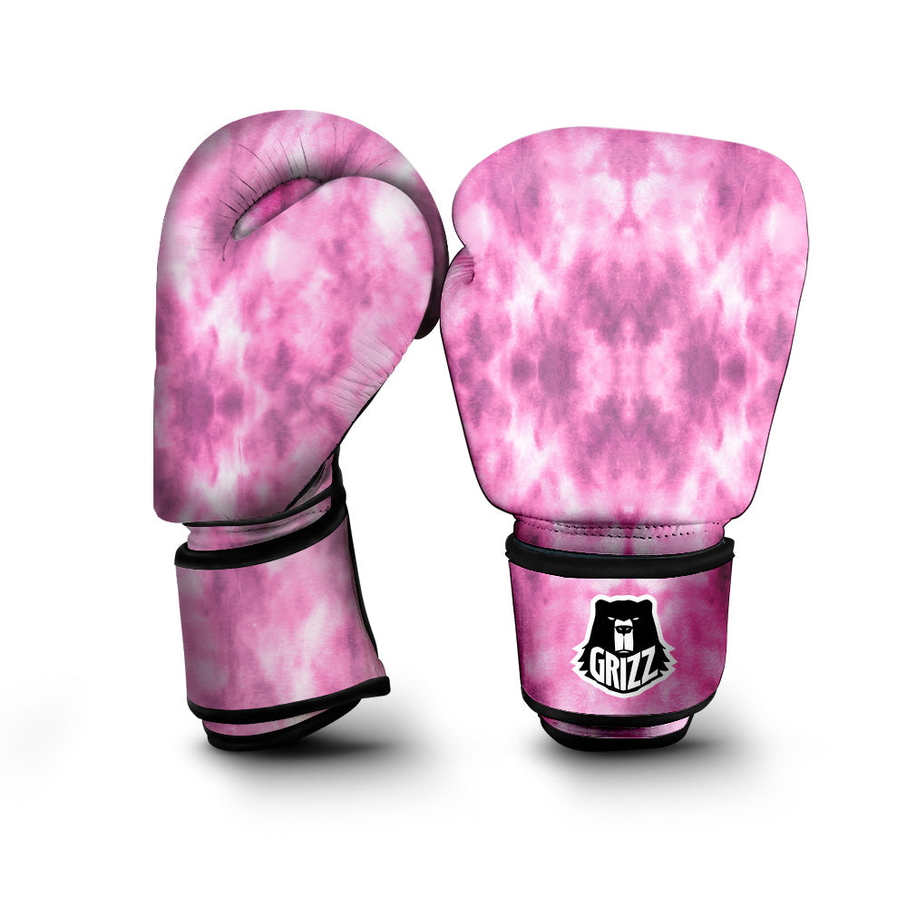 Pink Magenta Acrylic Print Pattern Boxing Gloves-grizzshop