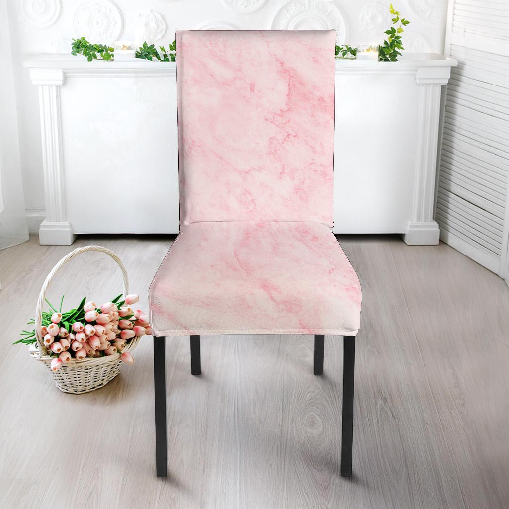 Pink Marble Chair Cover-grizzshop