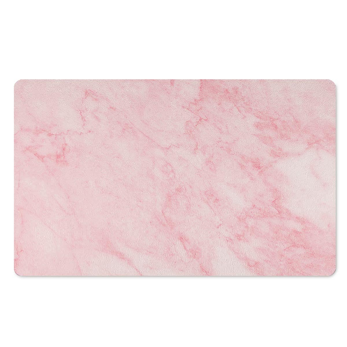 Pink Marble Door Mat-grizzshop