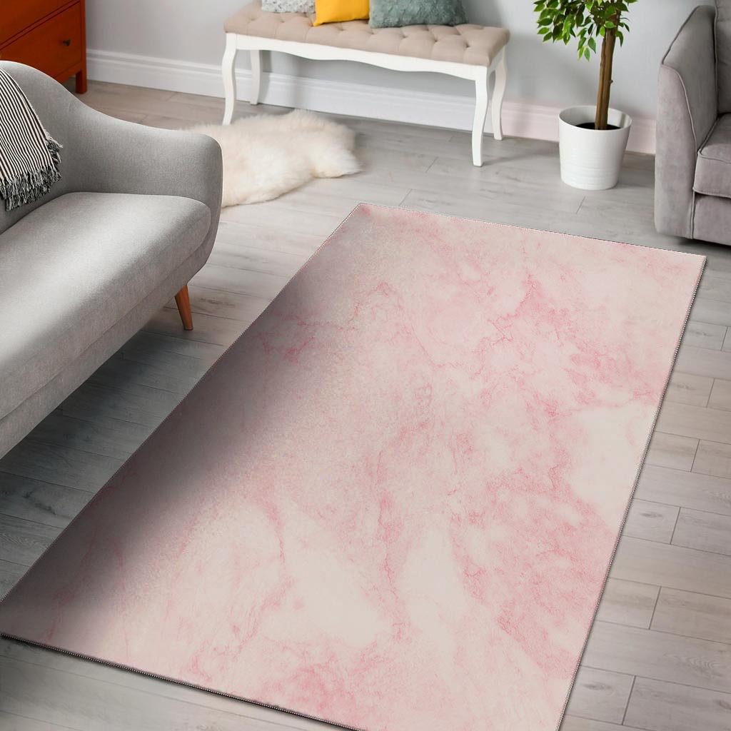 Pink Marble Floor Mat-grizzshop