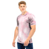 Pink Marble Men T Shirt-grizzshop