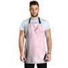 Pink Marble Men's Apron-grizzshop