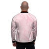 Pink Marble Men's Bomber Jacket-grizzshop