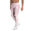 Pink Marble Men's Leggings-grizzshop