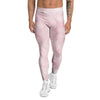 Pink Marble Men's Leggings-grizzshop