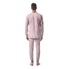 Pink Marble Men's Pajamas-grizzshop