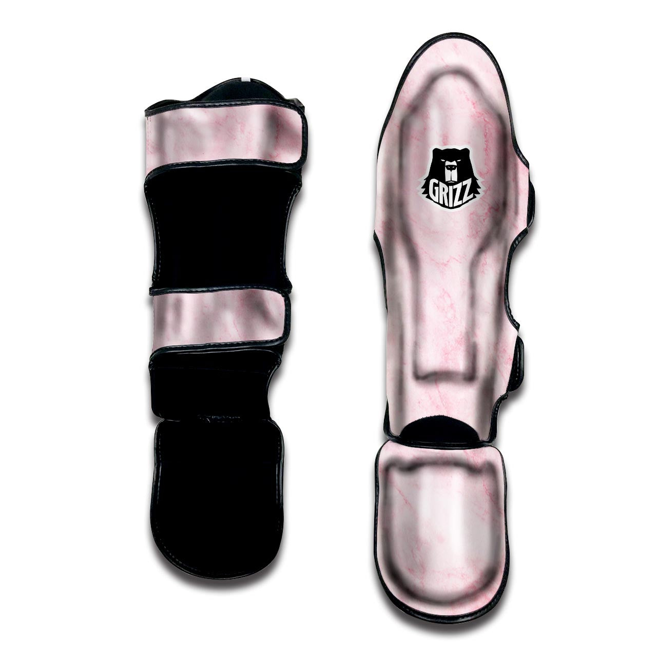 Pink Marble Muay Thai Shin Guard-grizzshop