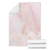 Pink Marble Pattern Print Blanket-grizzshop