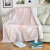 Pink Marble Pattern Print Blanket-grizzshop