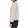 Pink Marble Pattern Print Men's Bomber Jacket-grizzshop