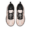 Pink Marble Print Pattern Black Sneaker-grizzshop