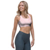 Pink Marble Sports Bra-grizzshop