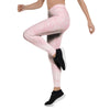 Pink Marble Women's Leggings-grizzshop